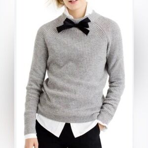 J.CREW GAYLE TIE-NECK SWEATER XL